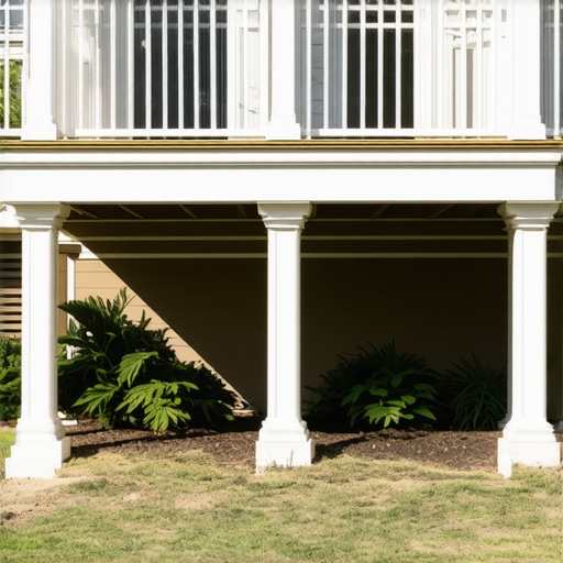 How to hide the ugly underside of an elevated porch