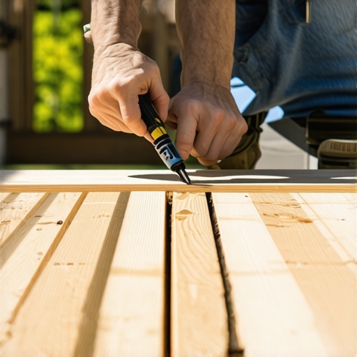 How to install deck boards so the screws are perfectly straight
