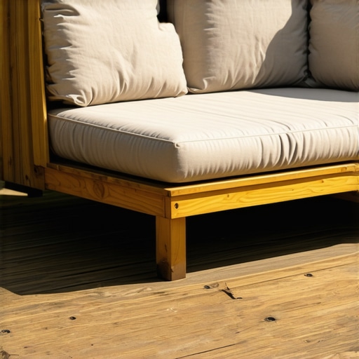 How to stop your outdoor sofa from sliding on composite boards