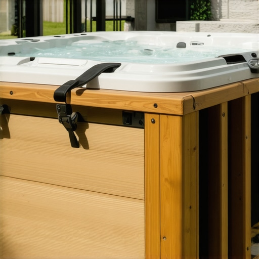 How to support a hot tub on an old deck frame