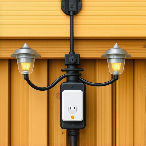 How to wire deck lights so they don't trip the GFCI every rain