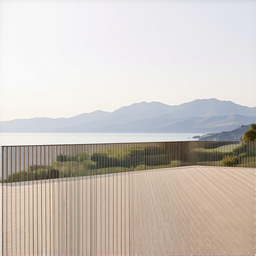 The deck railing height that actually keeps your view clear