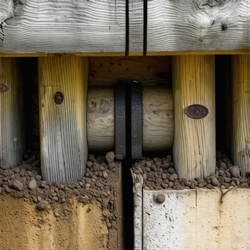 The drainage pipe move that rots deck footings from below