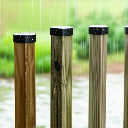 Why Aluminum Railing Posts Outlast Wood in Wet Climates