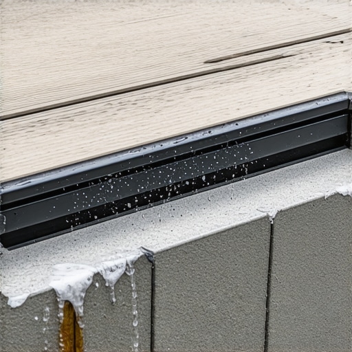 Why I always add a drip edge to deck stairs