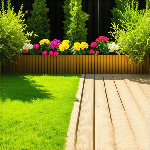 Why I avoid dark grey decking in sunny backyards