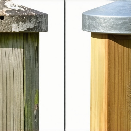 Why Plastic Post Caps are a Waste of Money Compared to Metal