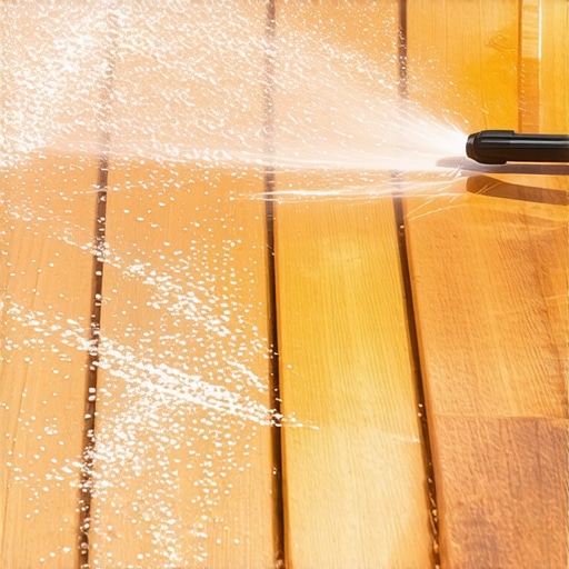 Why you should never power wash your composite deck