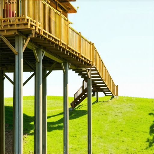 How to Build a Deck Over a Sloping Backyard Without Massive Walls