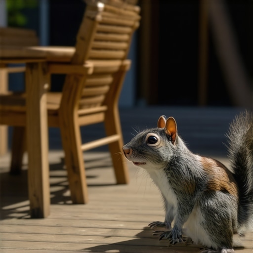 How to Keep Squirrels From Chewing on Your Deck Furniture