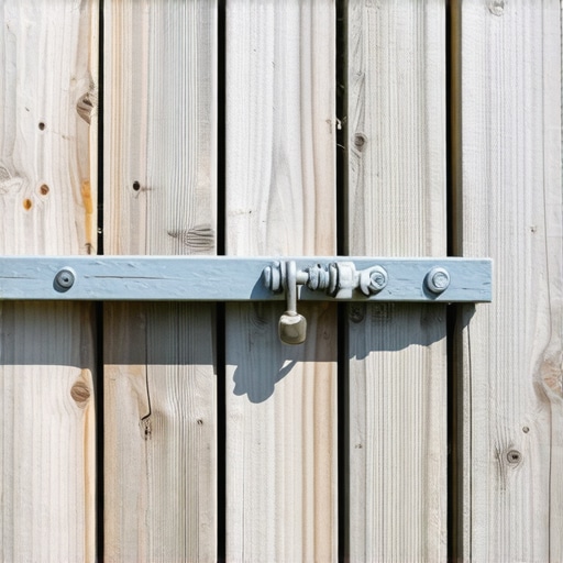 How to fix a sagging deck gate without replacing the hinges