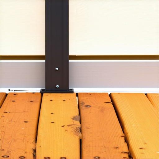 How to hide the gap between your deck and the house siding