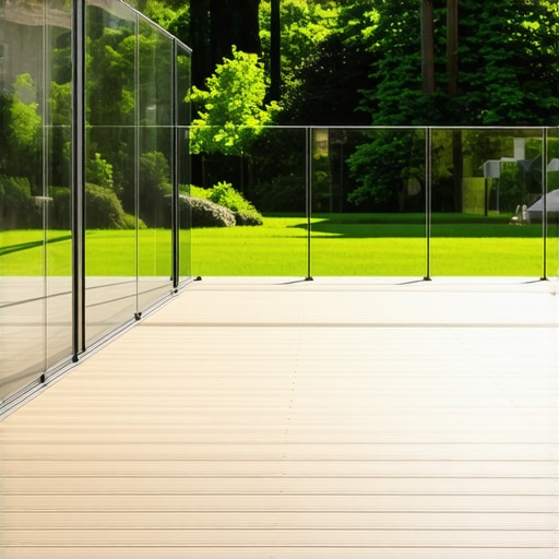 How to install glass balusters without losing your backyard view