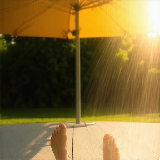 How to keep your deck cool enough for bare feet in July
