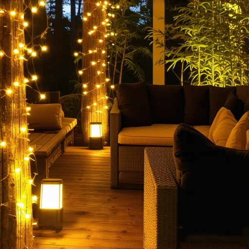 How to pick the right deck lighting color temperature for a cozy feel
