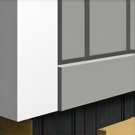 Managing Composite Deck Expansion Gaps Close-up of composite decking expansion gap near house siding