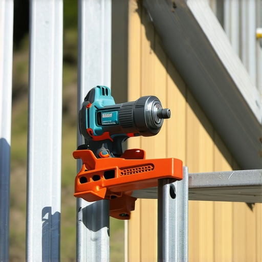 Modern Steel Deck Framing Assembly Professional assembly of a light-gauge steel deck frame for long-term durability