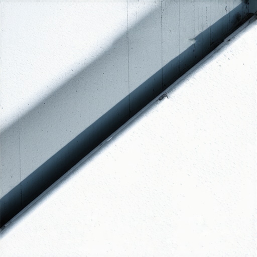 A close-up of perfectly aligned galvanized steel joists for a deck frame.