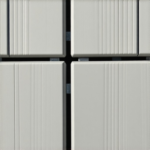 Close-up of composite deck boards with proper expansion gaps and hidden fasteners.