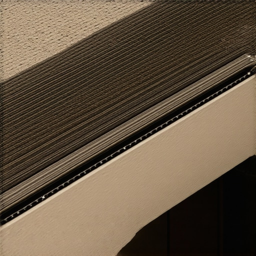 Professional Picture Frame Composite Stair Finish Close-up of mitered composite deck stair edges hiding the hollow core