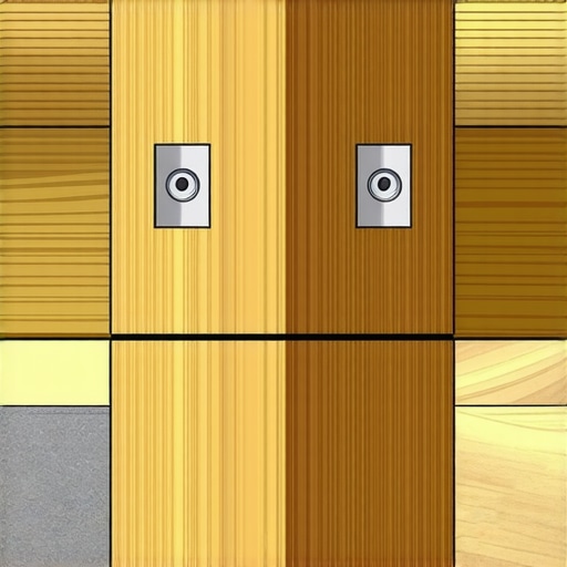 Comparison of a strong versus weak deck stair stringer throat with structural brackets.