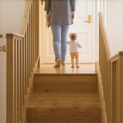 The stair tread depth that feels safest for kids and the elderly