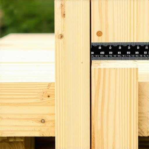 Understanding Deck Stair Stringer Structural Integrity A close-up of a properly cut deck stair stringer throat showing structural wood depth.