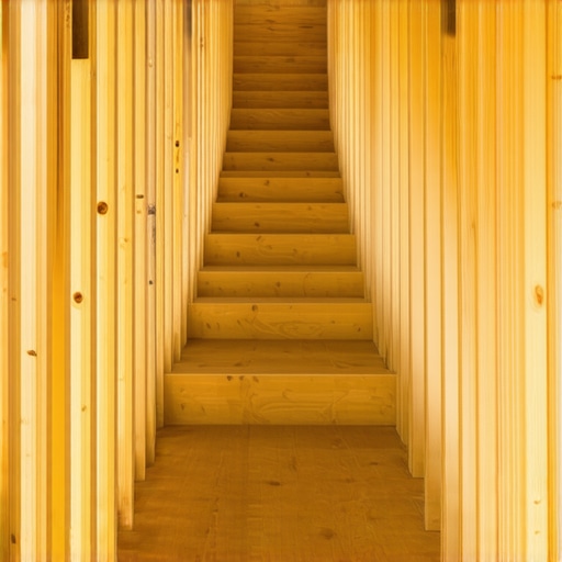 Why we always double-block the middle of a long stair run for stability