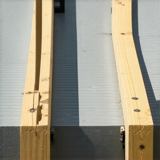 Why we use double joists under every composite seam for a flat floor